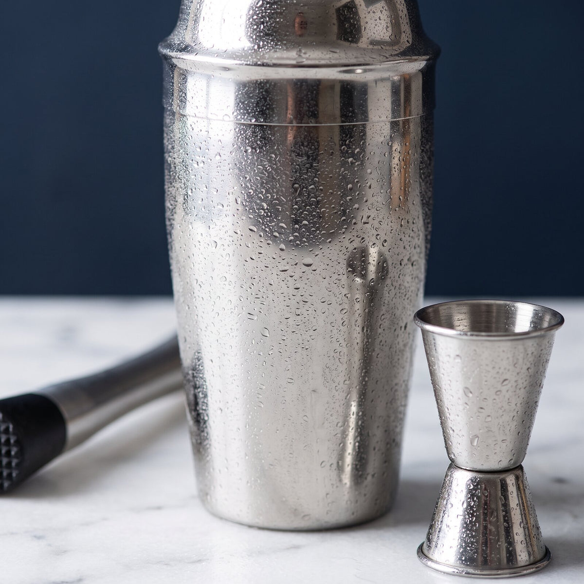 Kit Cocktail Continental Shaker Inox — détail