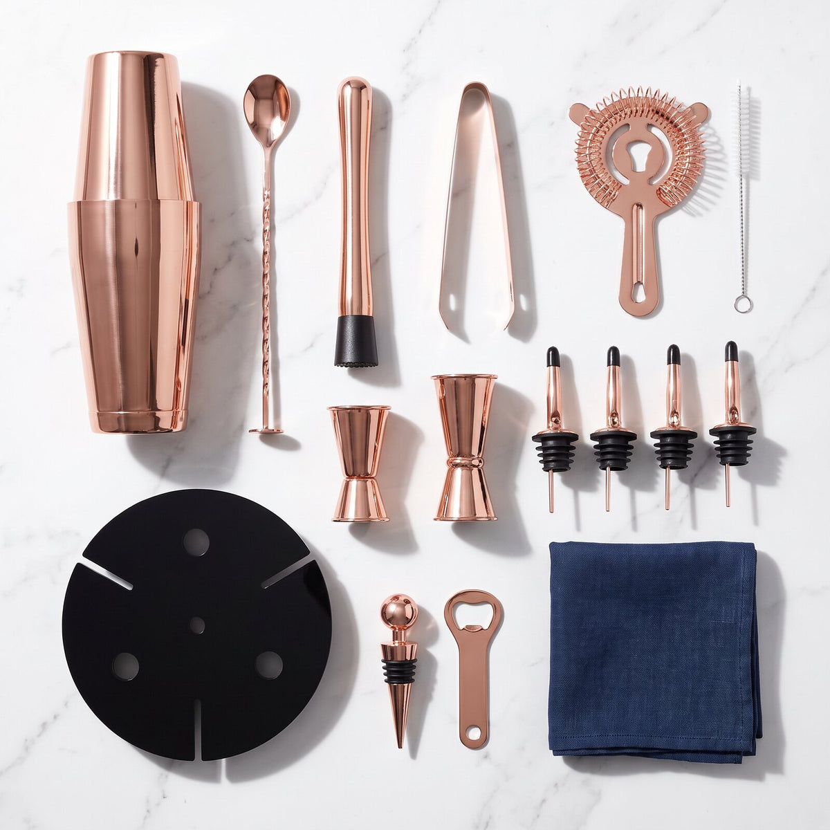Kit Cocktail Rose Gold — dans la boîte
