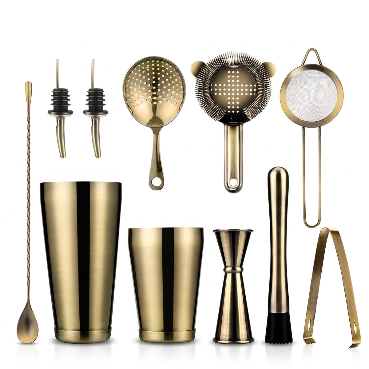 Kit Cocktail Shaker Boston Bronze
