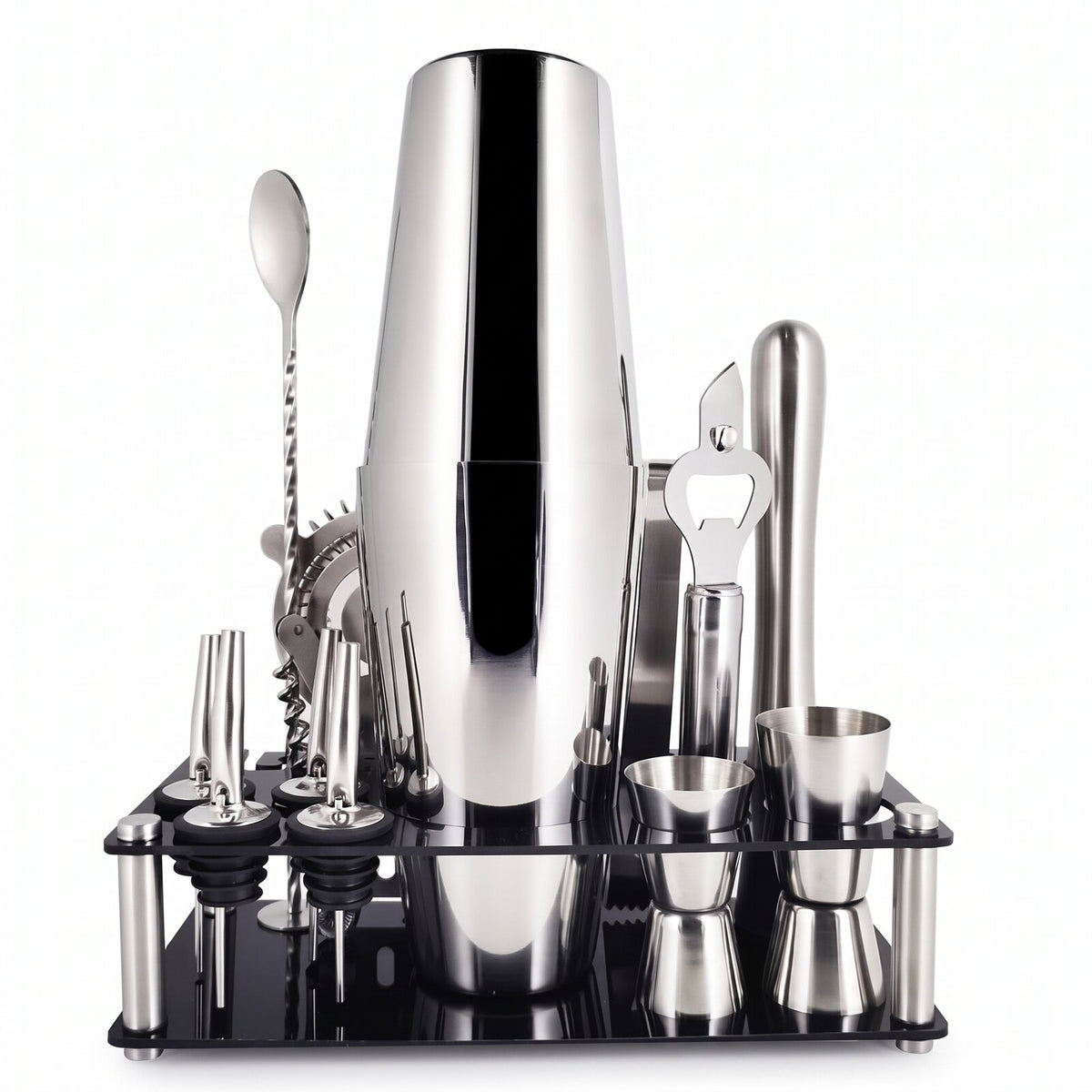 Kit à Cocktail Boston Shaker en Argent - packshot