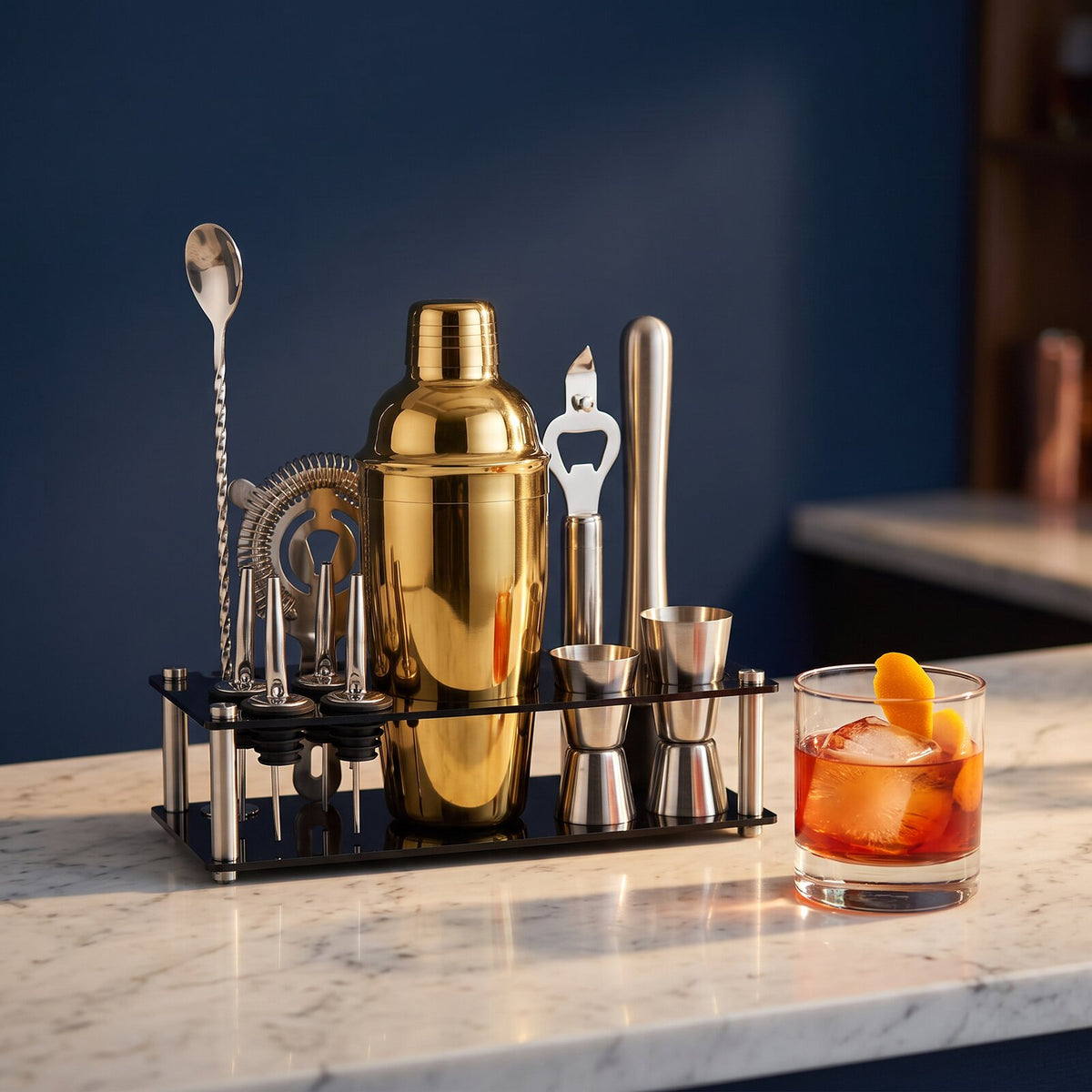 Kit Cocktail Or 550ml - mise en situation