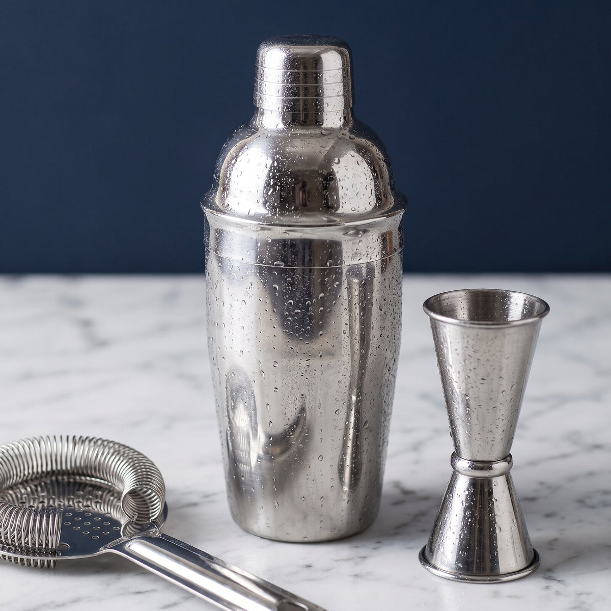 Kit Cocktail Shaker Boston Inox — détail