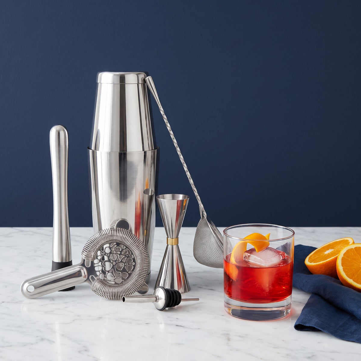 Set Cocktail Professionnel — sur le bar