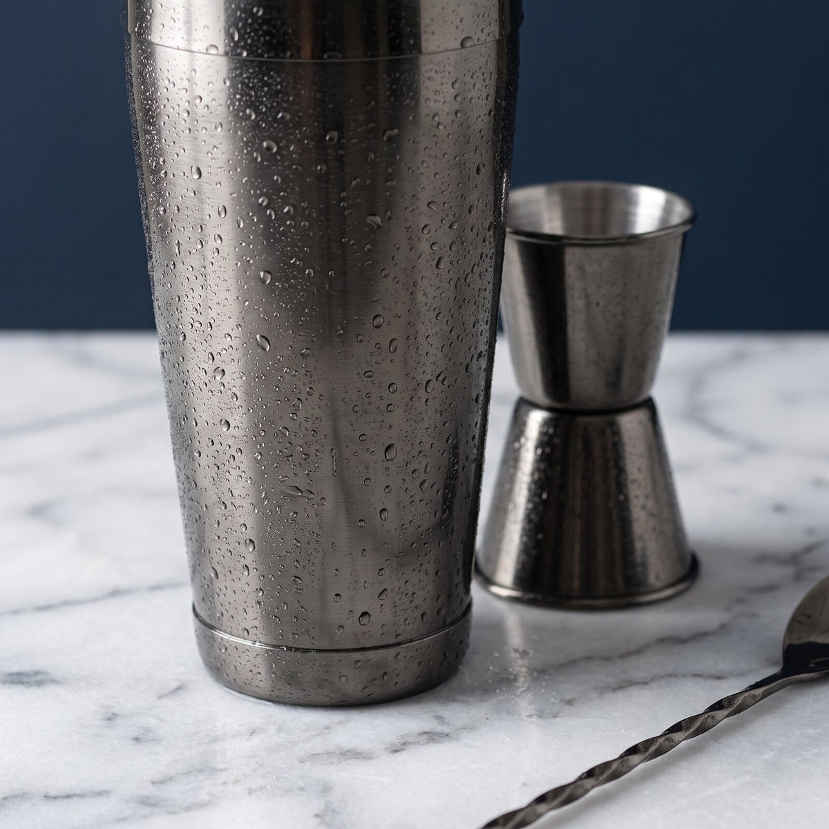 Kit Cocktail Shaker Boston Noir — détail
