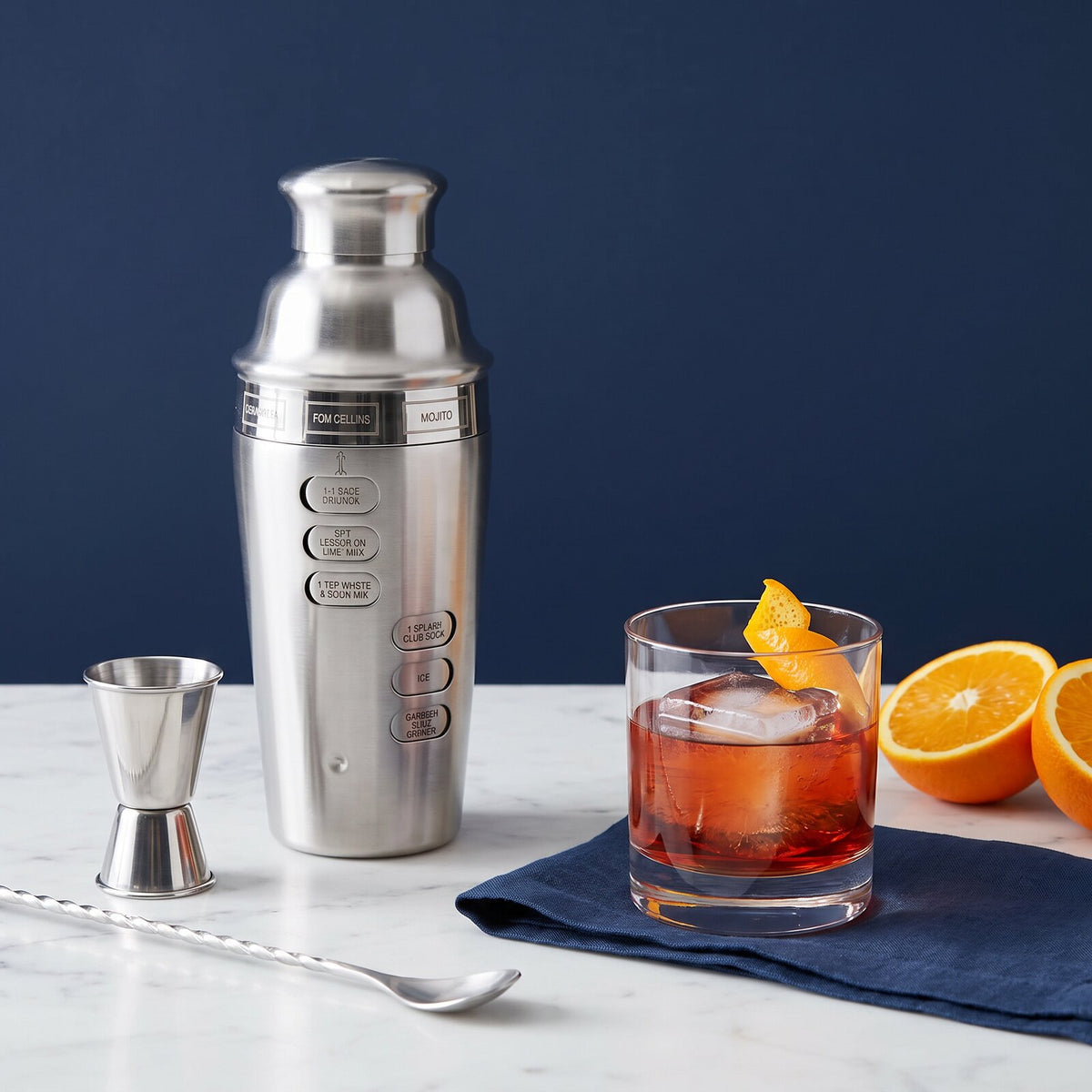 Kit Cocktail avec Recettes — sur le bar
