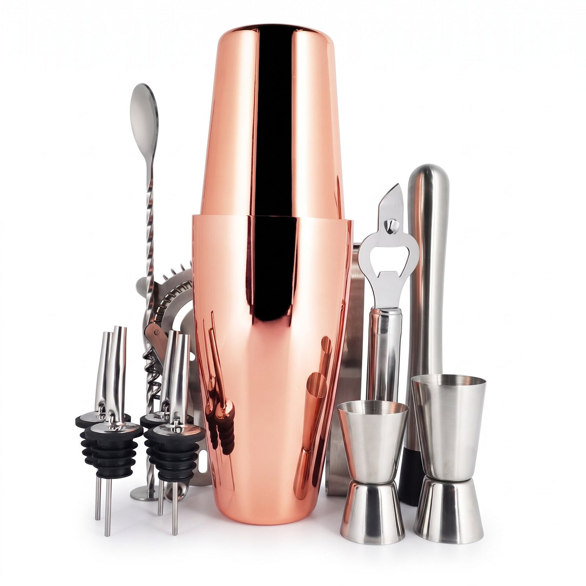 Kit à Cocktail Boston Shaker Rose Gold