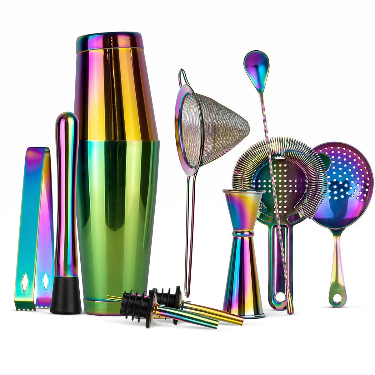 Kit Cocktail Shaker Boston Chrome — packshot