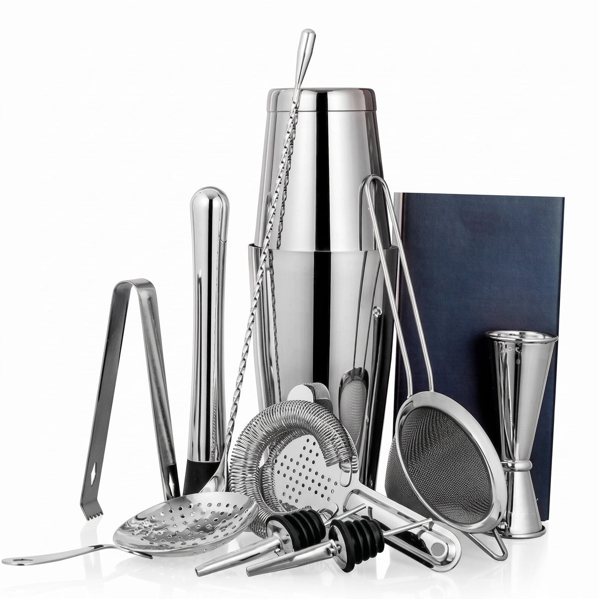 Kit Cocktail Shaker Boston Inox — packshot