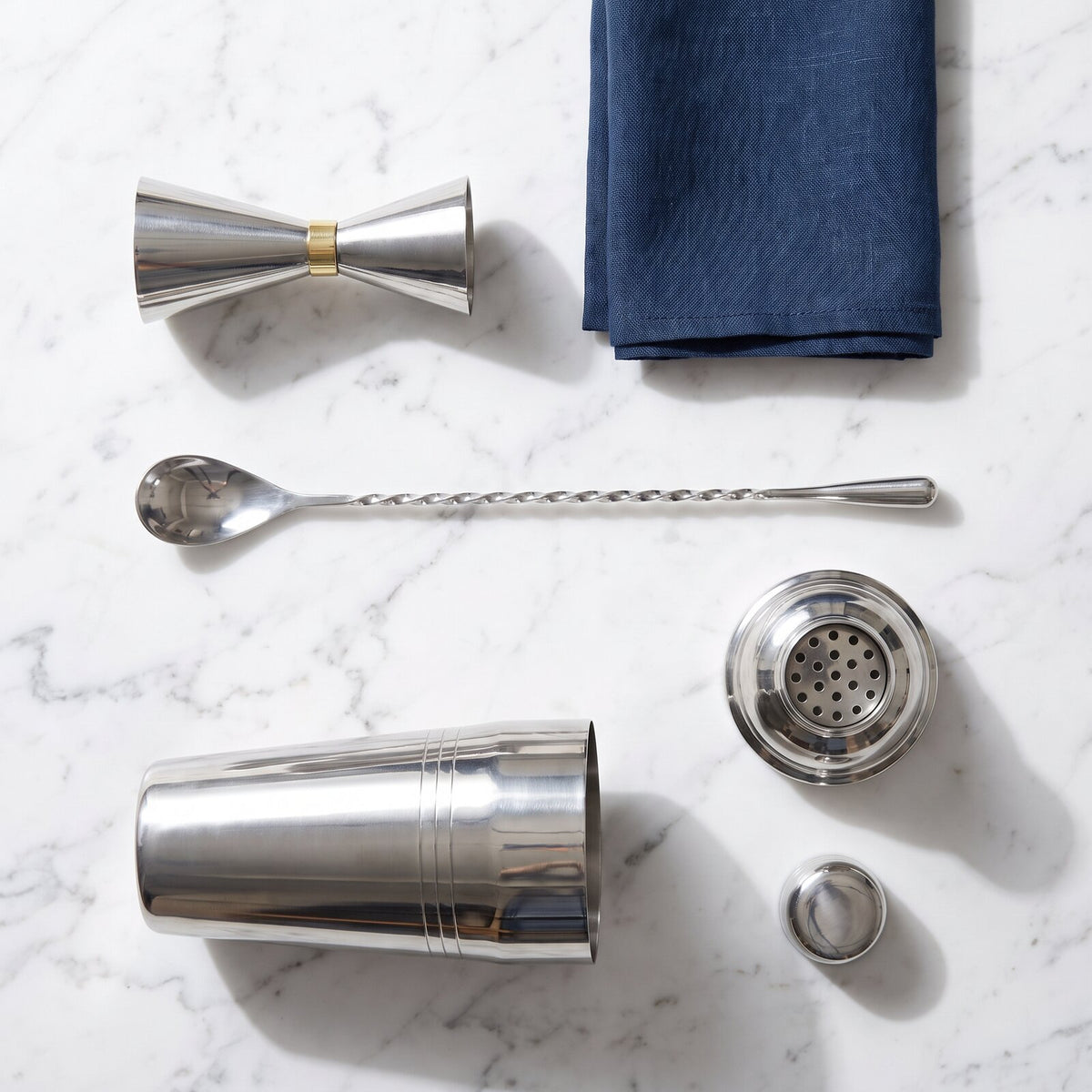 Kit Cocktail Cobbler Inox — dans la boîte