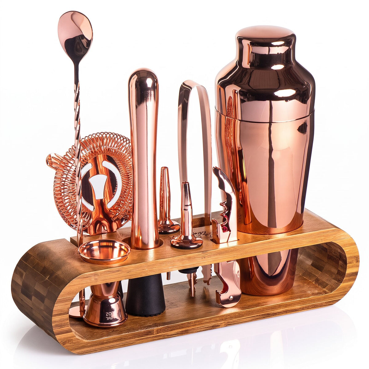 Kit Cocktail Continental Shaker Rose Gold — packshot