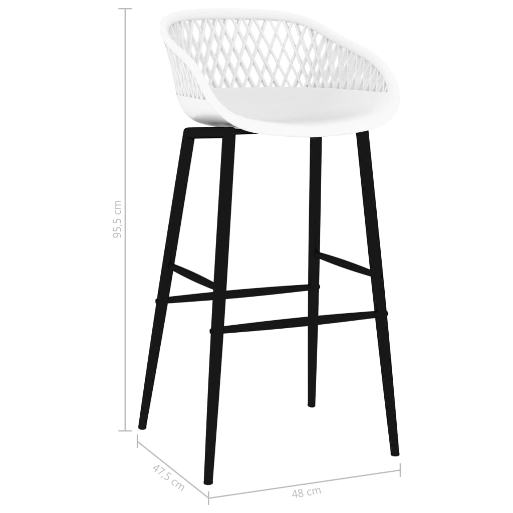 Chaises de bar pack de 4