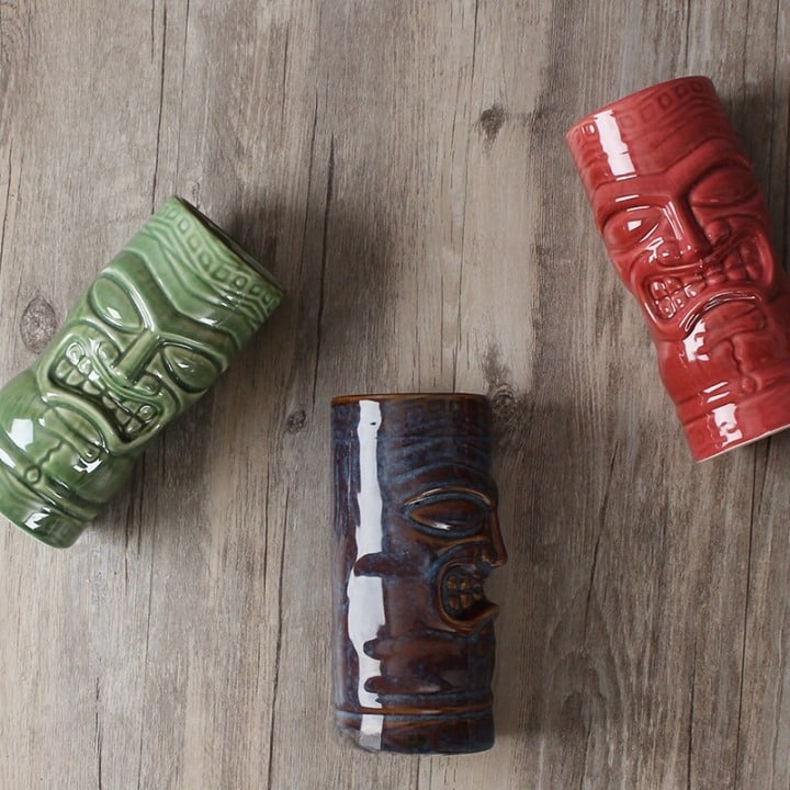 Coffret Verre Tiki