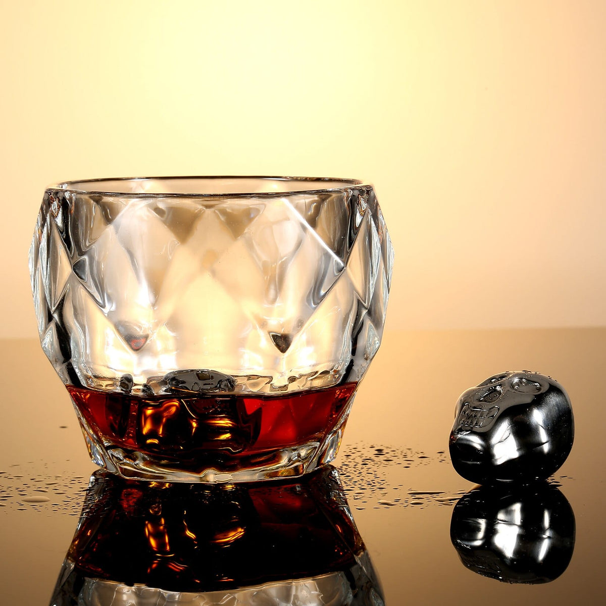 Coffret Verre Whisky et Pierre