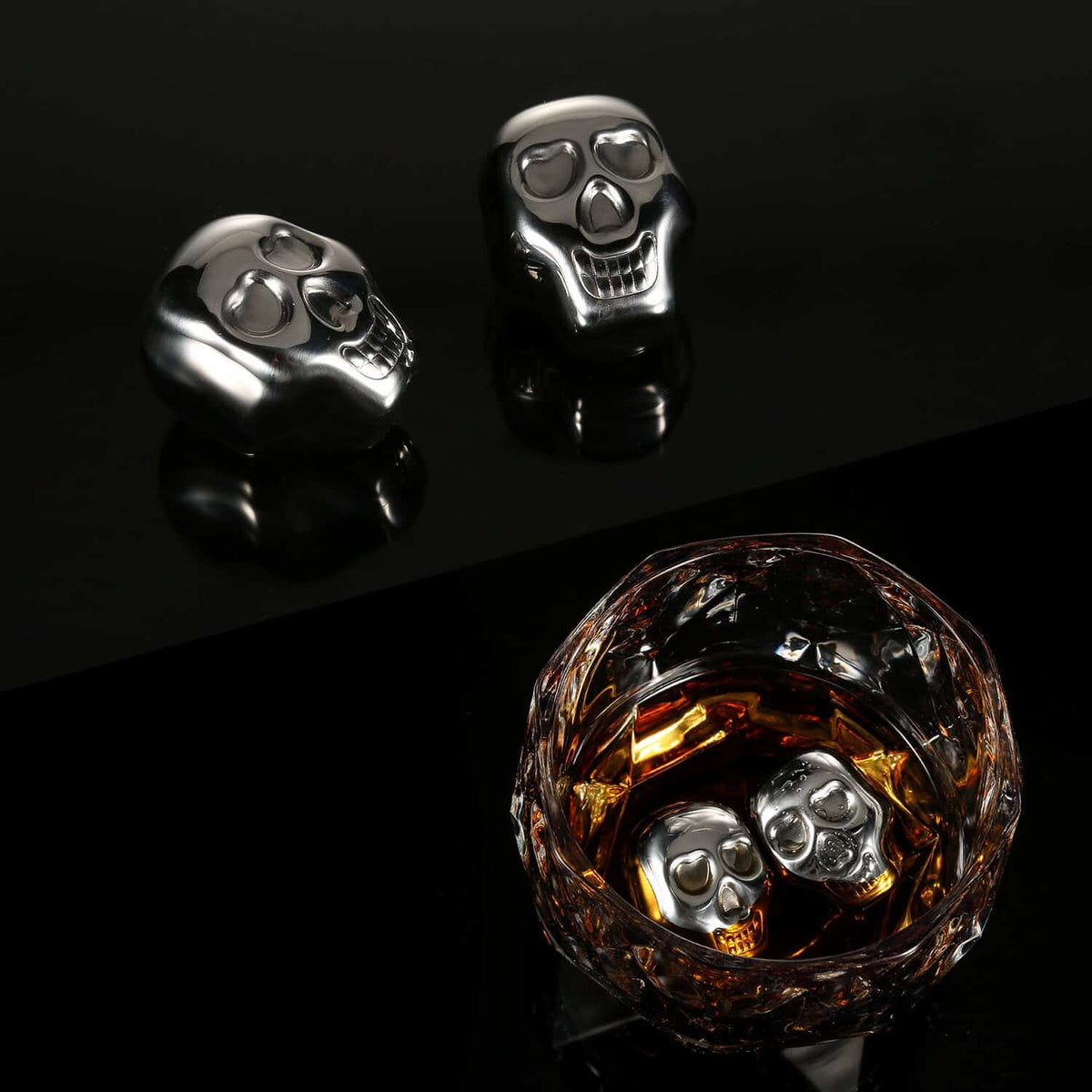 Coffret Verre Whisky et Pierre