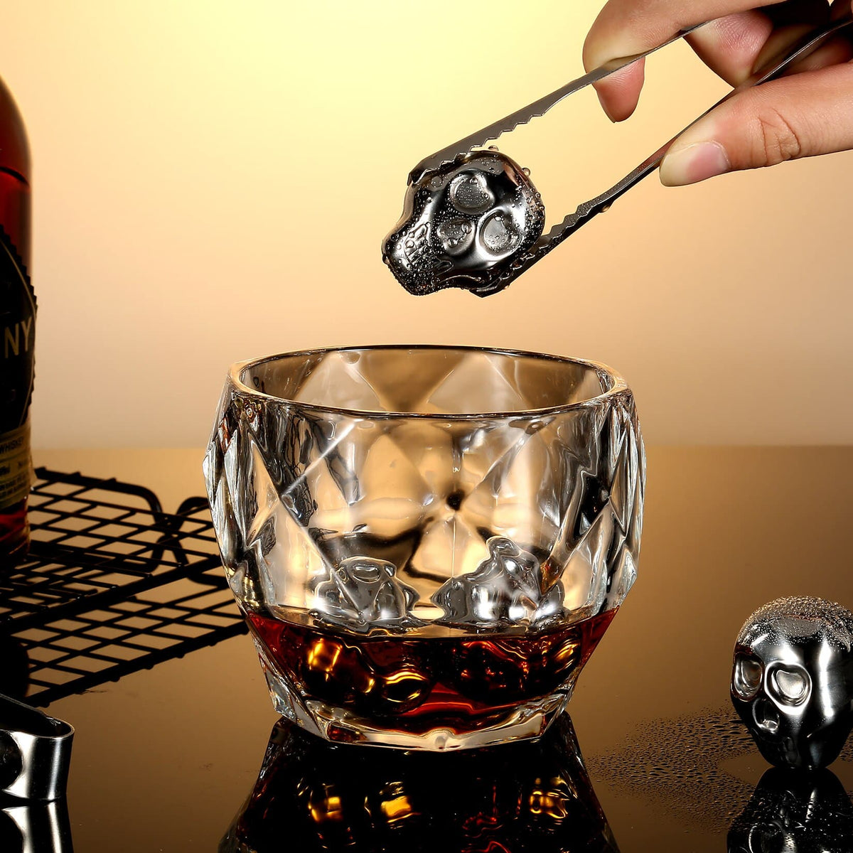 Coffret Verre Whisky et Pierre