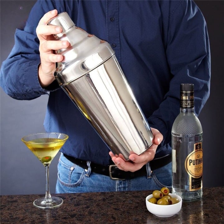 Grand Shaker en Acier Inoxydable