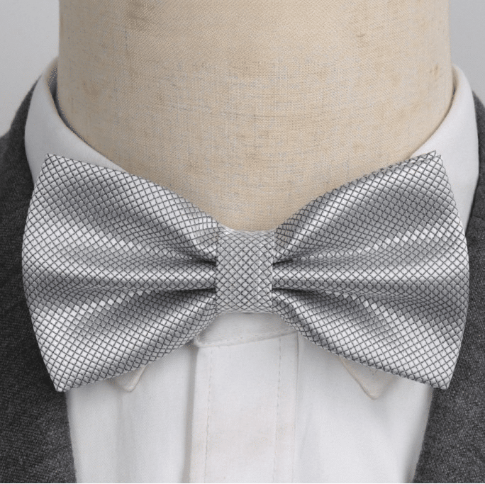 Noeud Papillon Gris
