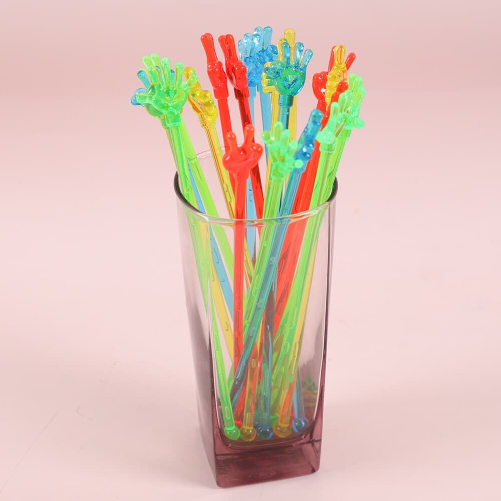 20 Agitateurs Cocktail Réutilisable