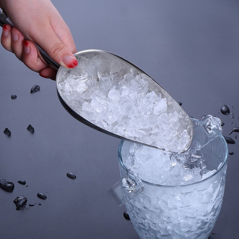 Pelle à Glace en Acier Inoxydable
