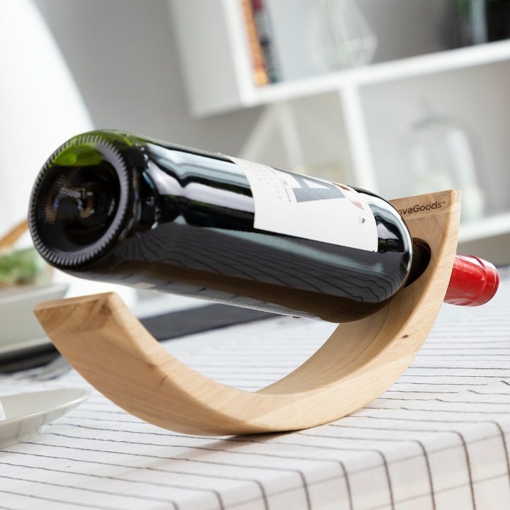 Porte Bouteille en Bois