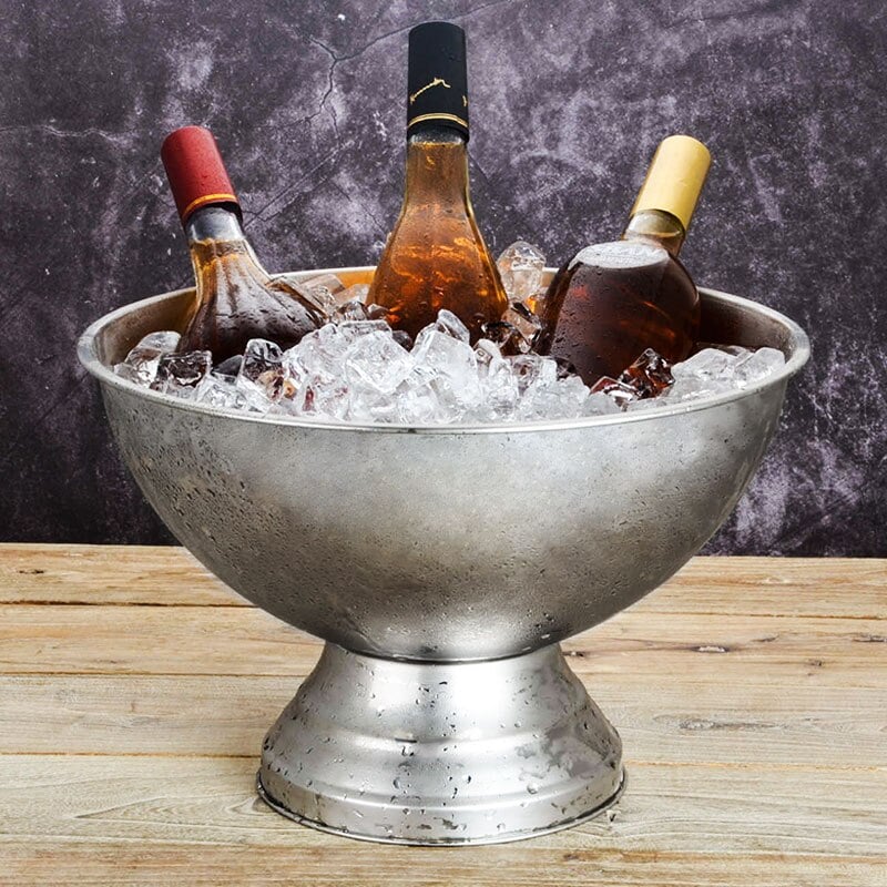 Seau à Champagne en Acier Inoxydable