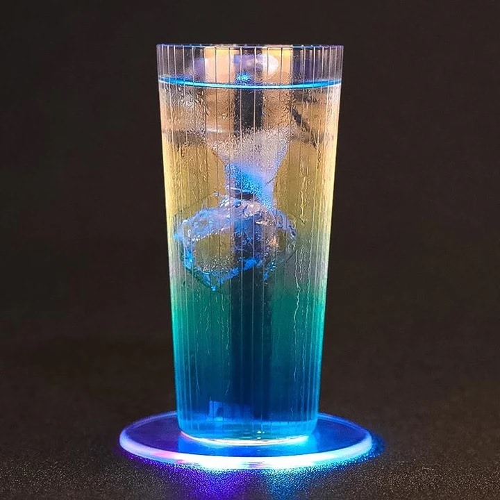 Dessous de Verre Lumineux
