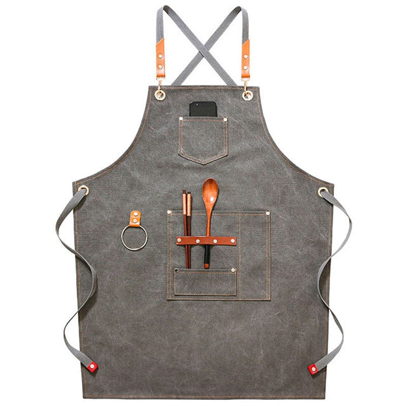 Tablier de Barman Gris