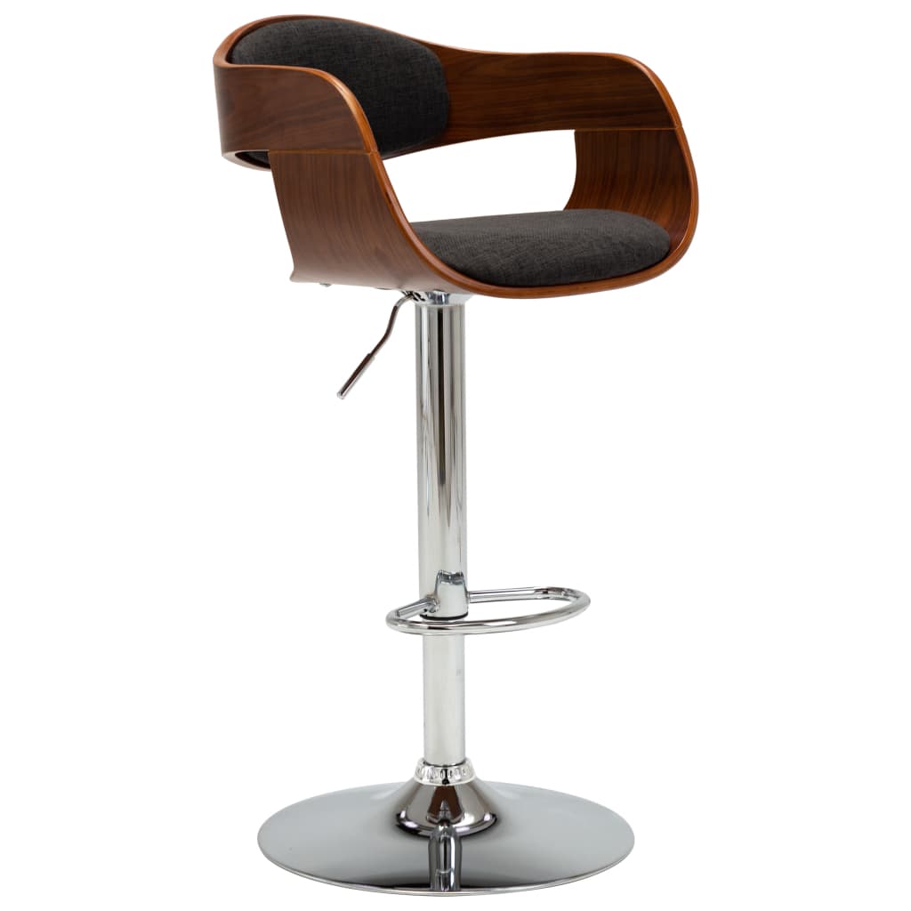 Tabouret de bar rotatif en bois