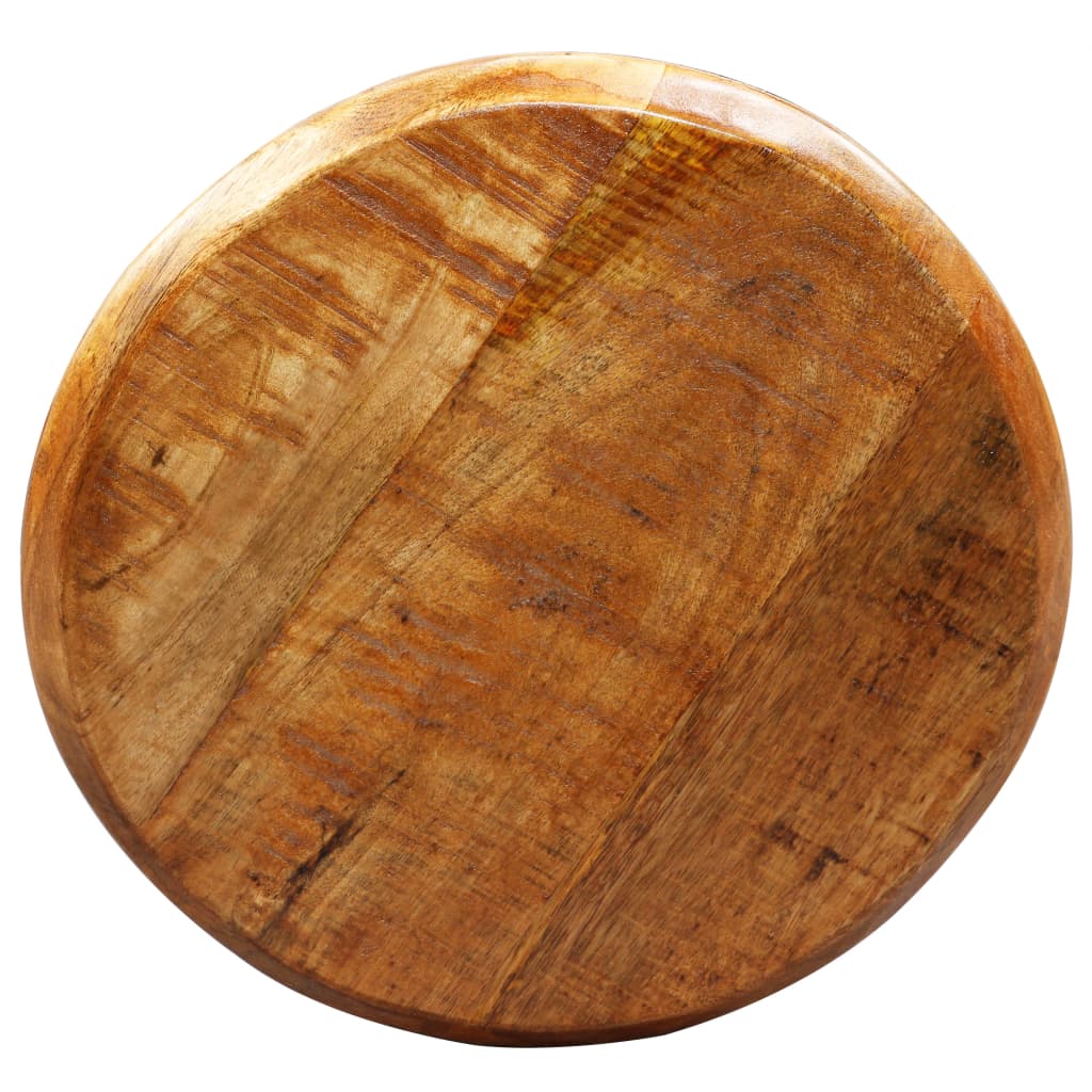 Tabourets de bar en bois de manguier massif pack de 2