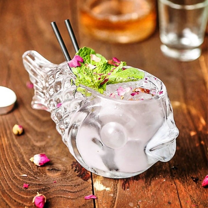 Verre à Cocktail Poisson