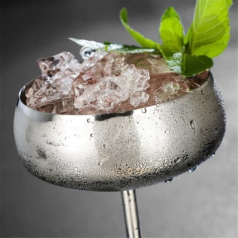 Verre Cocktail Coupe Argent