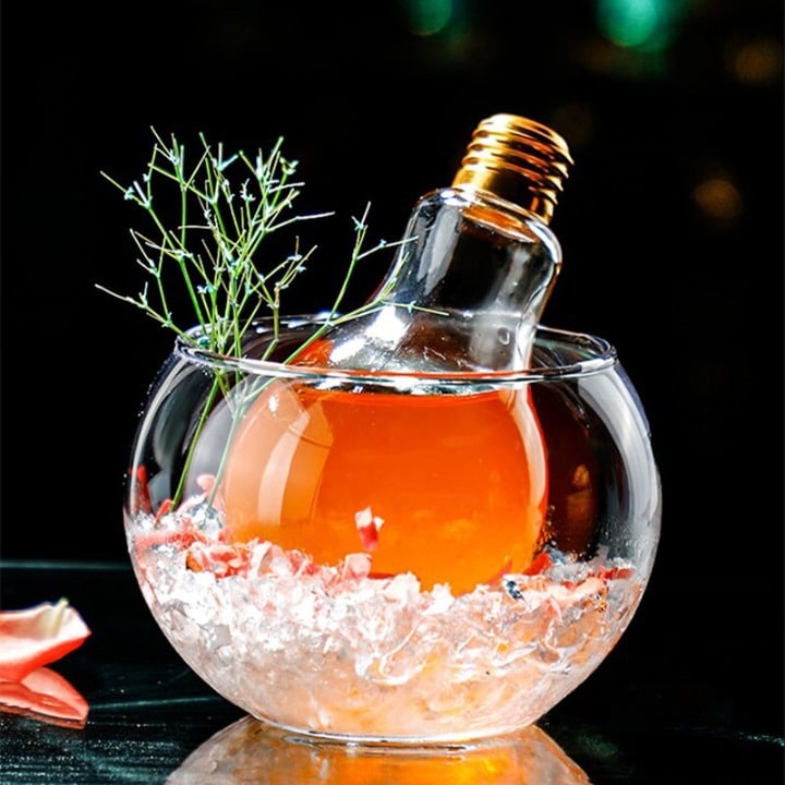 2 Verres Originaux Ampoules