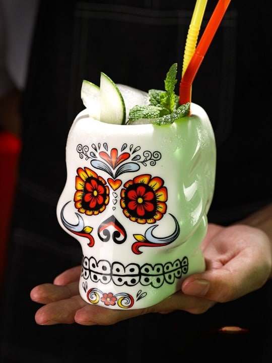 Verre Original Tête de Mort