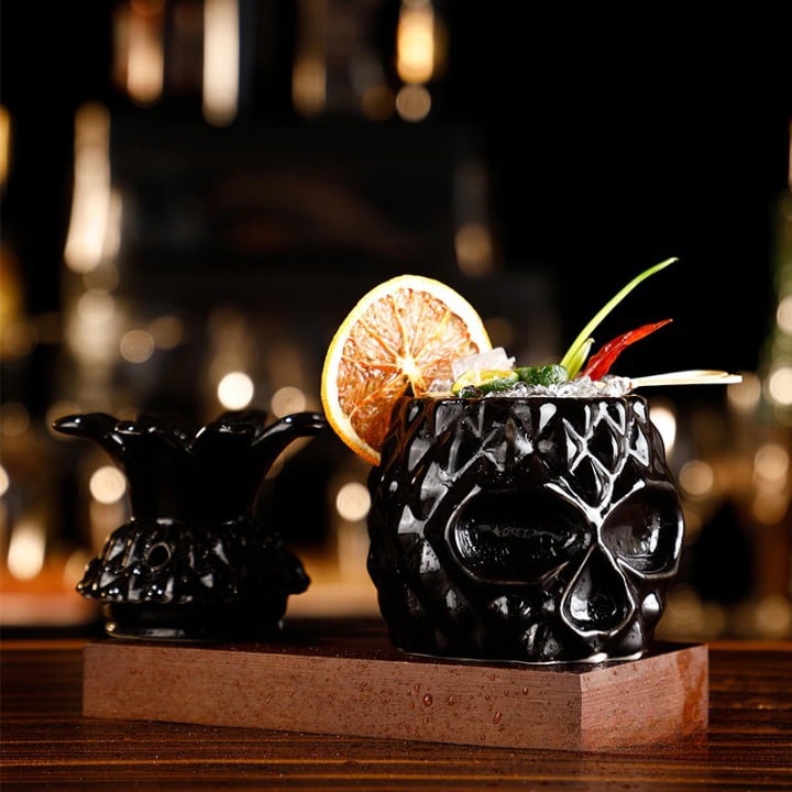 Verre Original Skull Ananas
