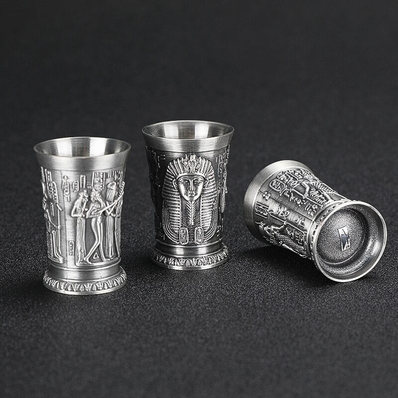 6 Verres à Shot Égyptien