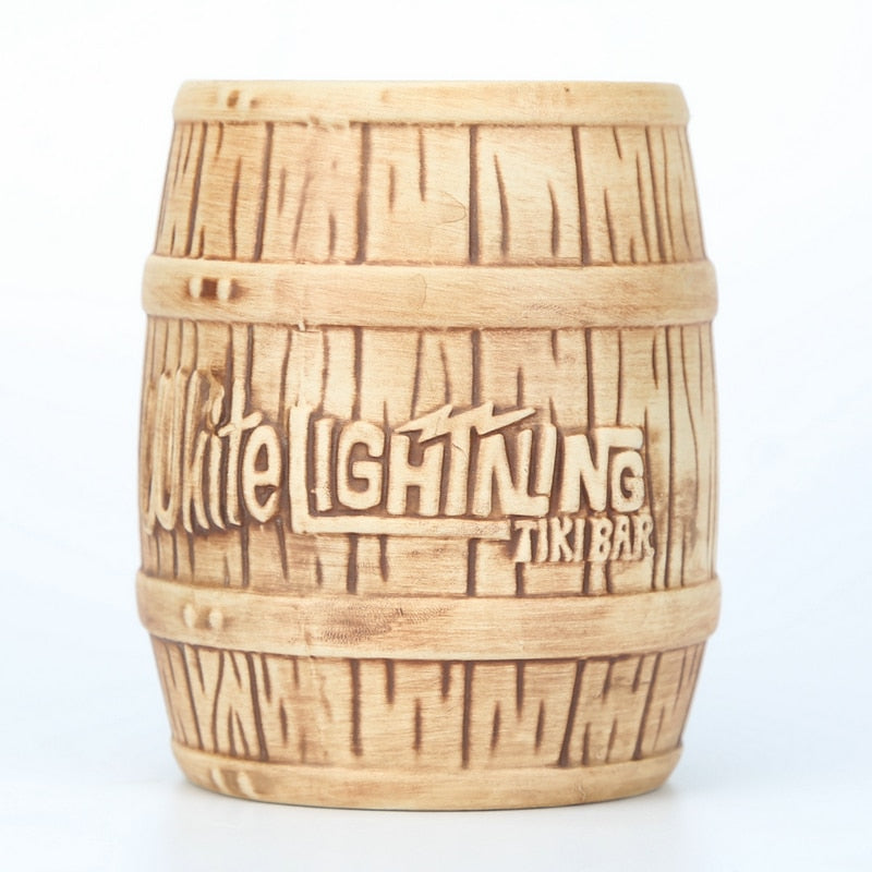 Verre Tiki Tonneau