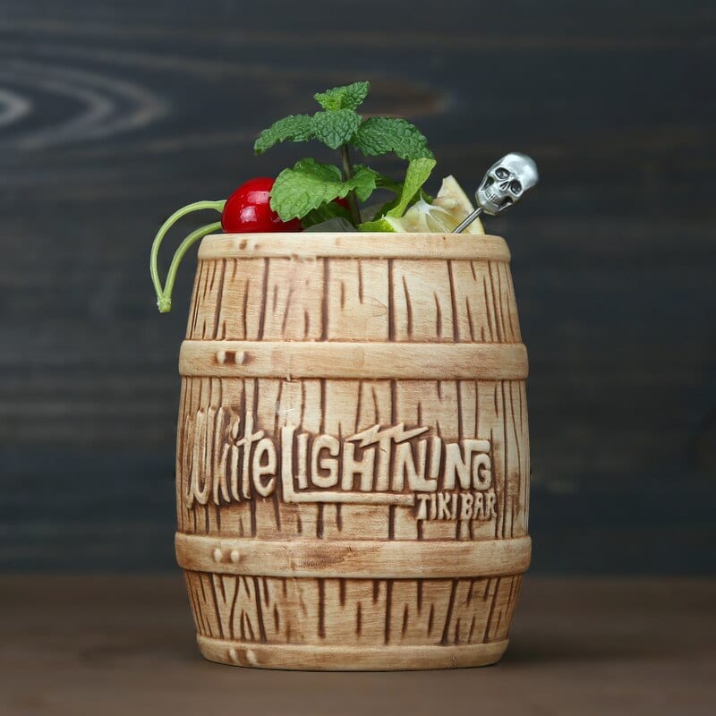 Verre Tiki Tonneau