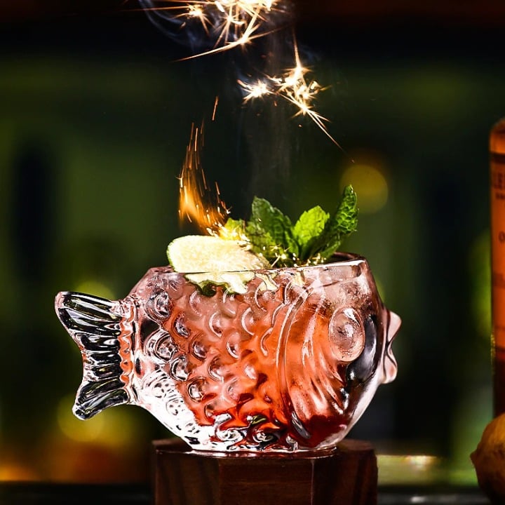 Verre à Cocktail Poisson