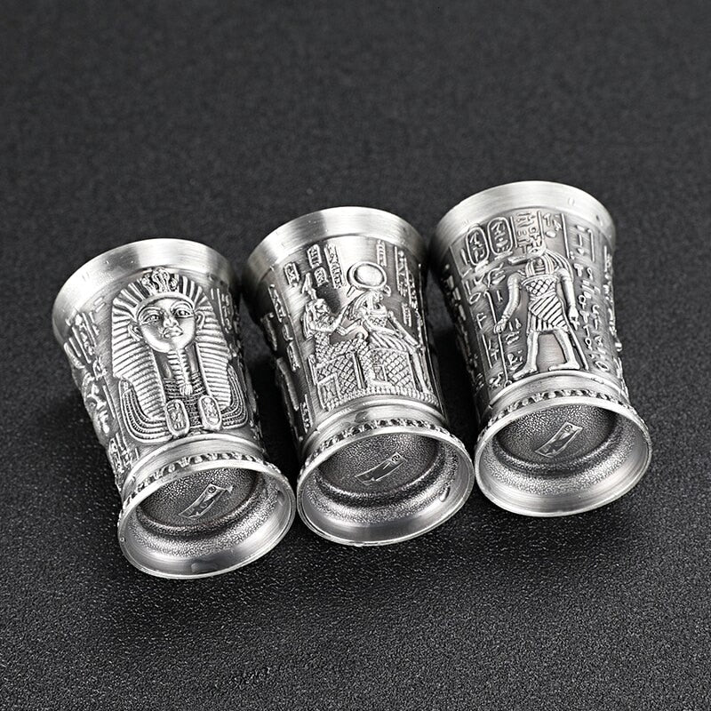 6 Verres à Shot Égyptien