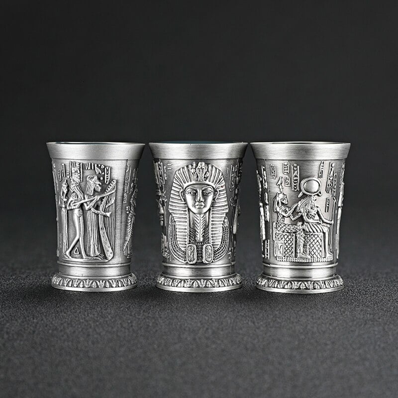 6 Verres à Shot Égyptien