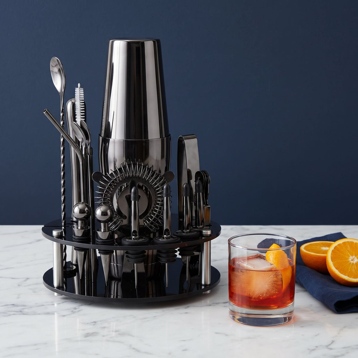 Kit Cocktail Noir — sur le bar