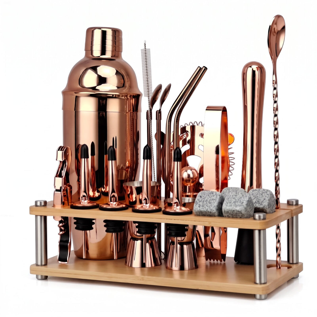 Kit à Cocktail Cobbler Rose Gold - packshot